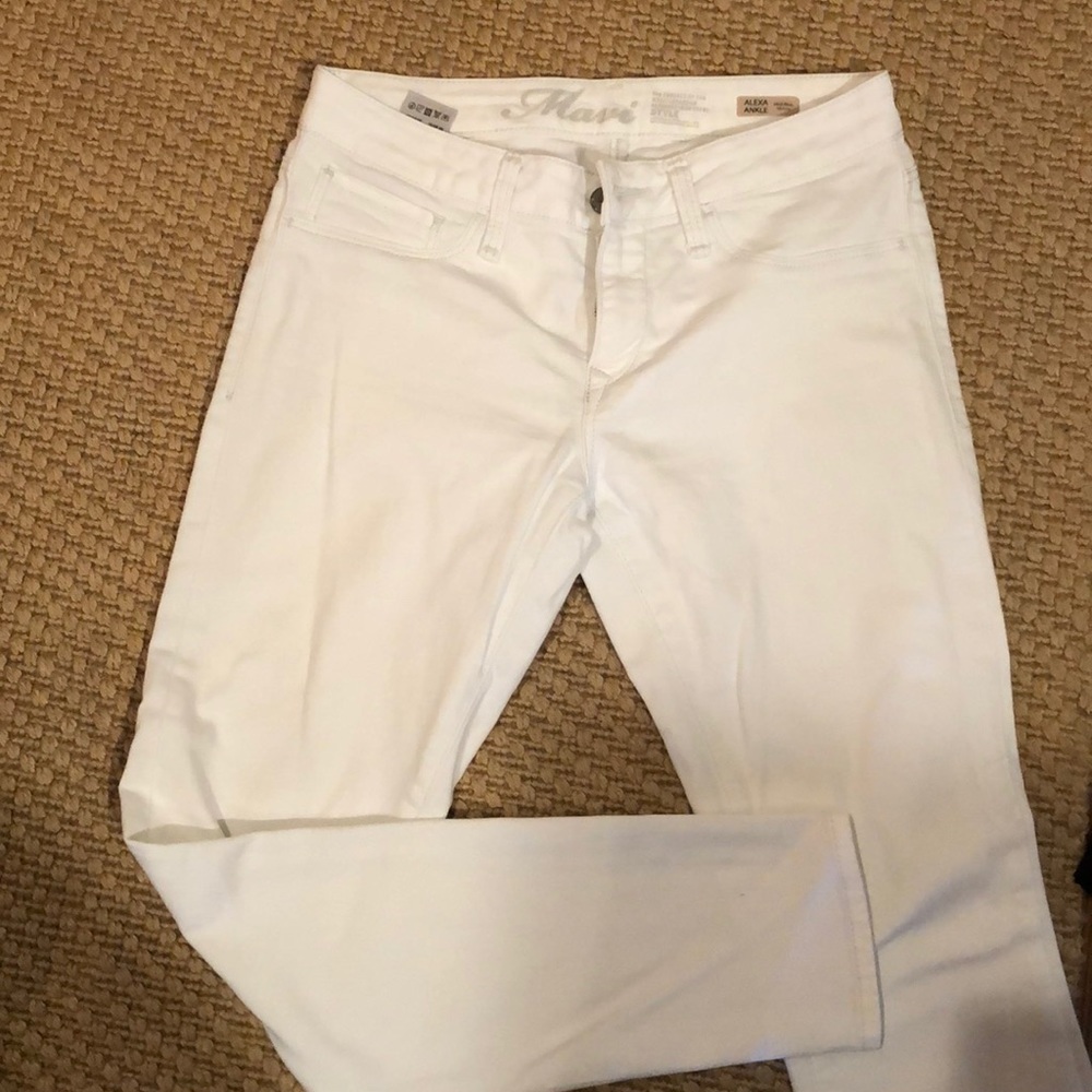 White jeans